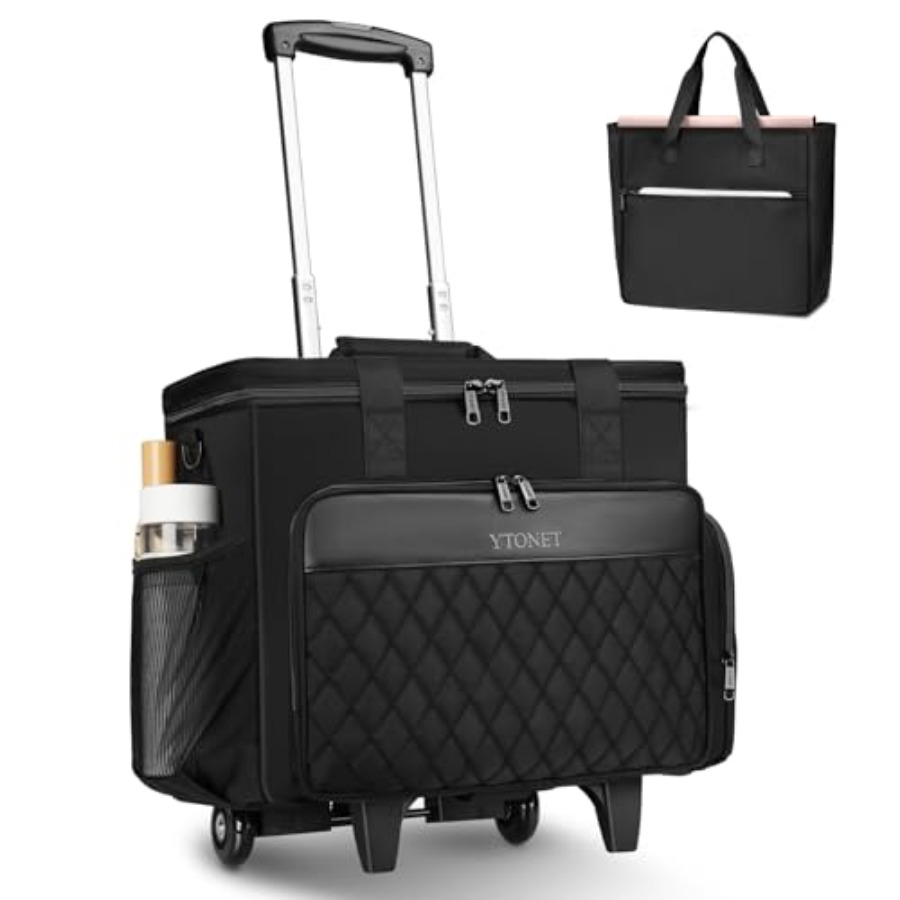 Women'S Bags - Rolling Teacher Bag, Multifunctional Teacher Tote