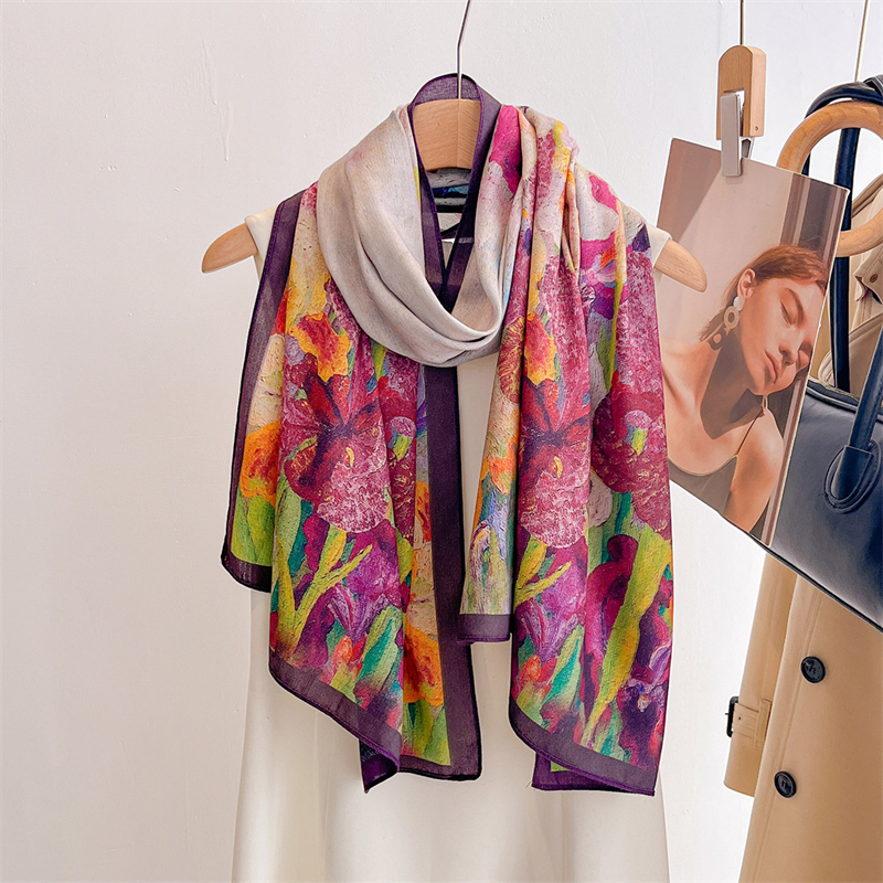 Women Bags Trend 2025 - Luxury Wool and Silk Scarves Winter