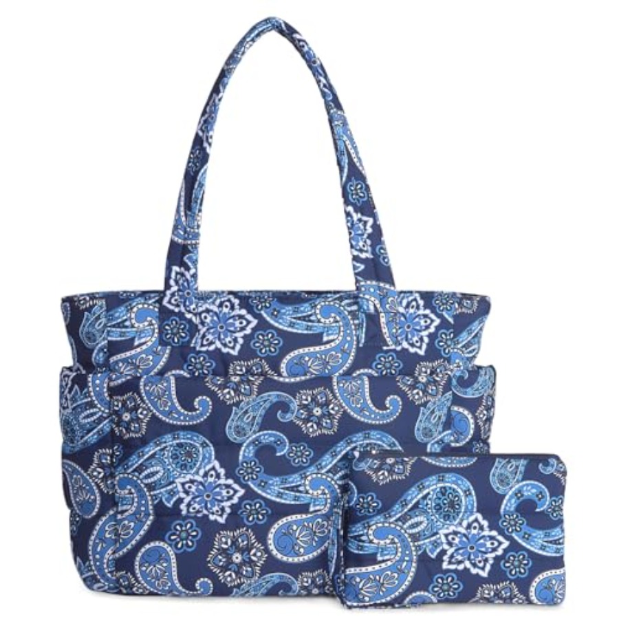 Women'S Work Bags Tote - TOPDesign Puffer Tote Bag for Women,