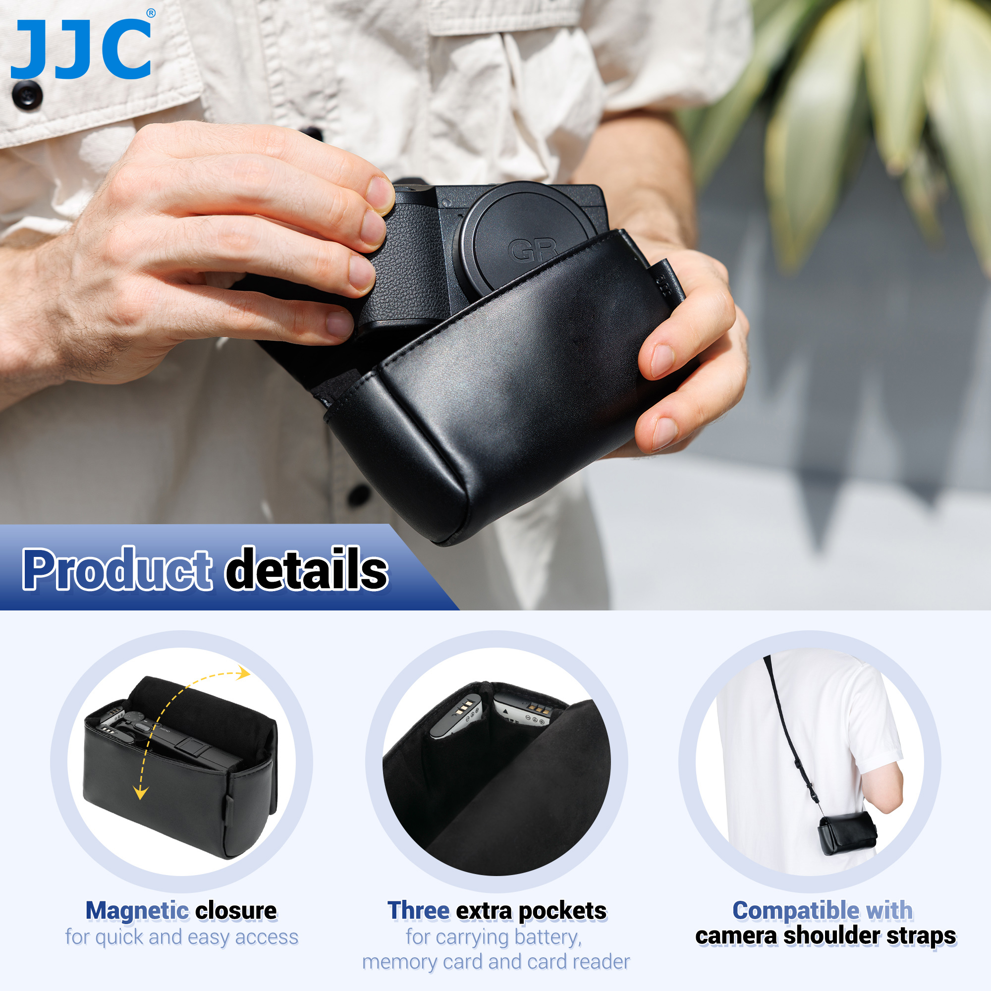 JJC Small Camera Bag For Ricoh - Women Bags Louis Vuitton ulasan dan harga