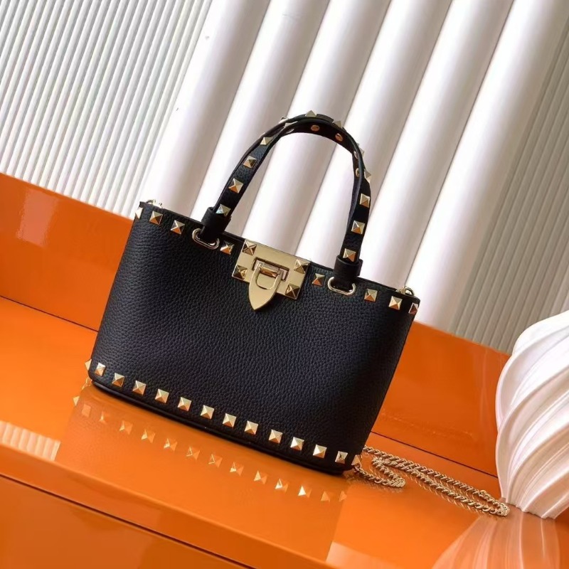 Ladies Studded Satchel Bag Sma - Top Handle Structured ulasan dan harga