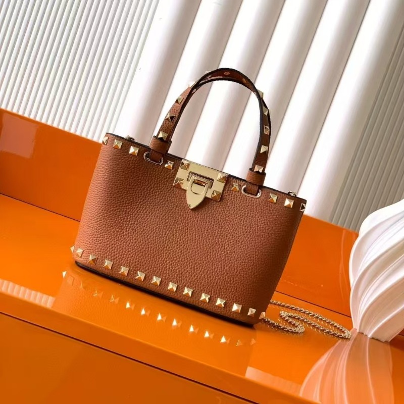 Ladies Studded Satchel Bag Sma - Top Handle Structured ulasan dan harga