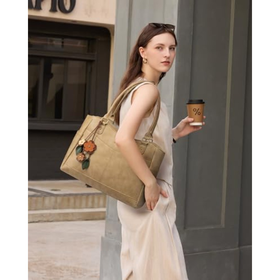LOVEVOOK Laptop Bag for Women, - Women'S Work Bags Tote ulasan dan harga