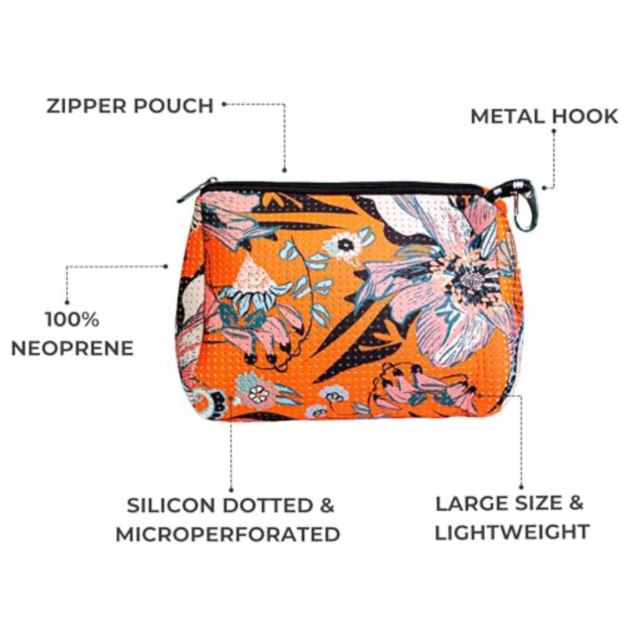 Brand Large Makeup Bag with Zi - Women'S Bags ulasan dan harga