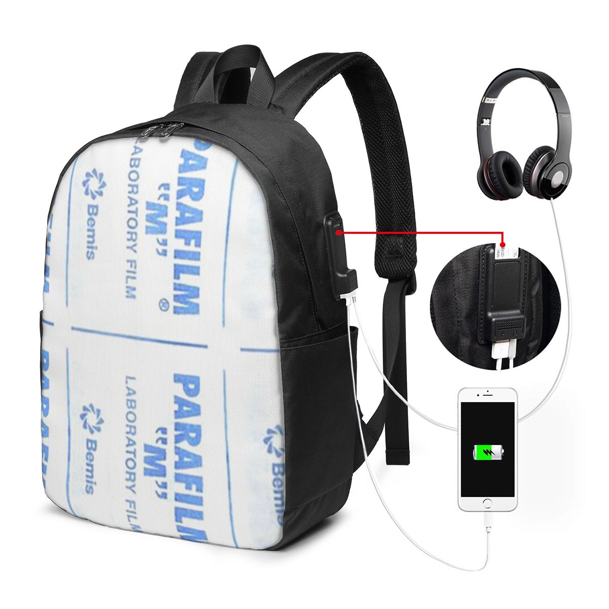 Parafilm Is A Lifesaver Backpa - Women Bags For Laptop ulasan dan harga