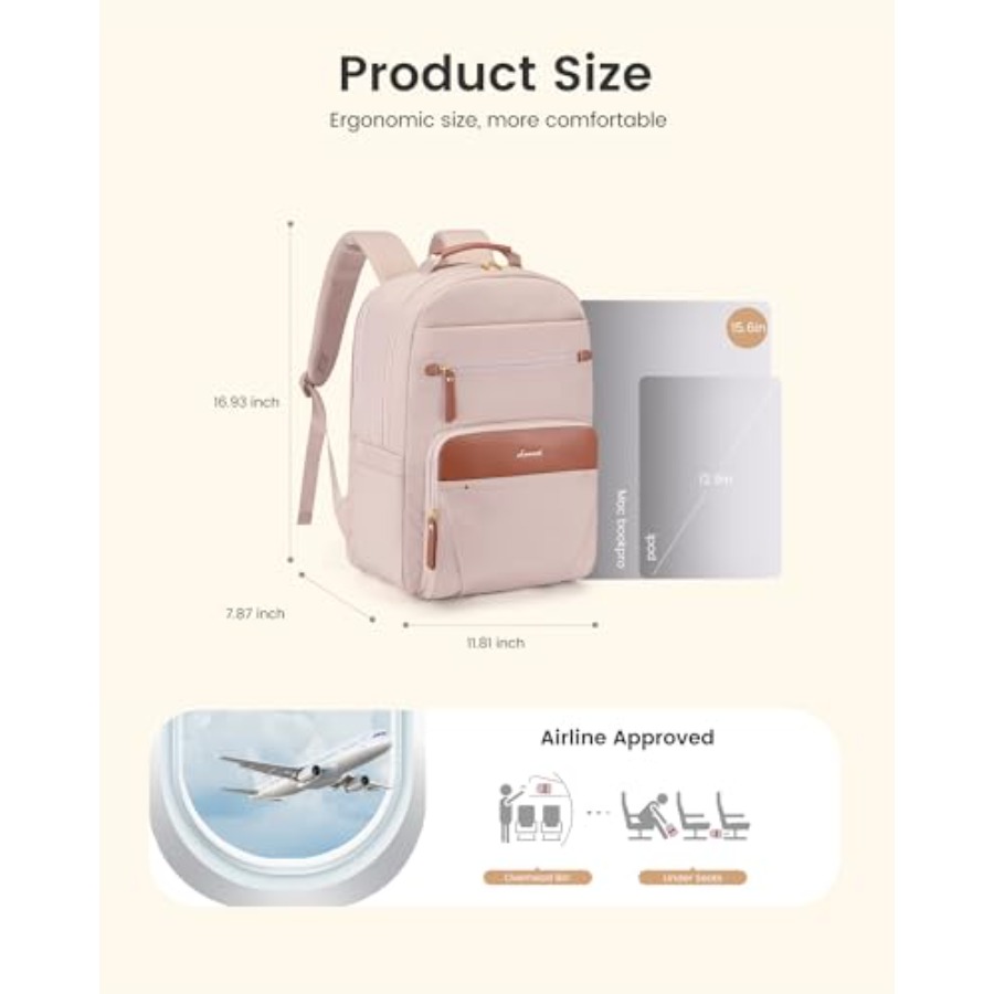Laptop Backpack for Women with - Women Bags For Laptop ulasan dan harga