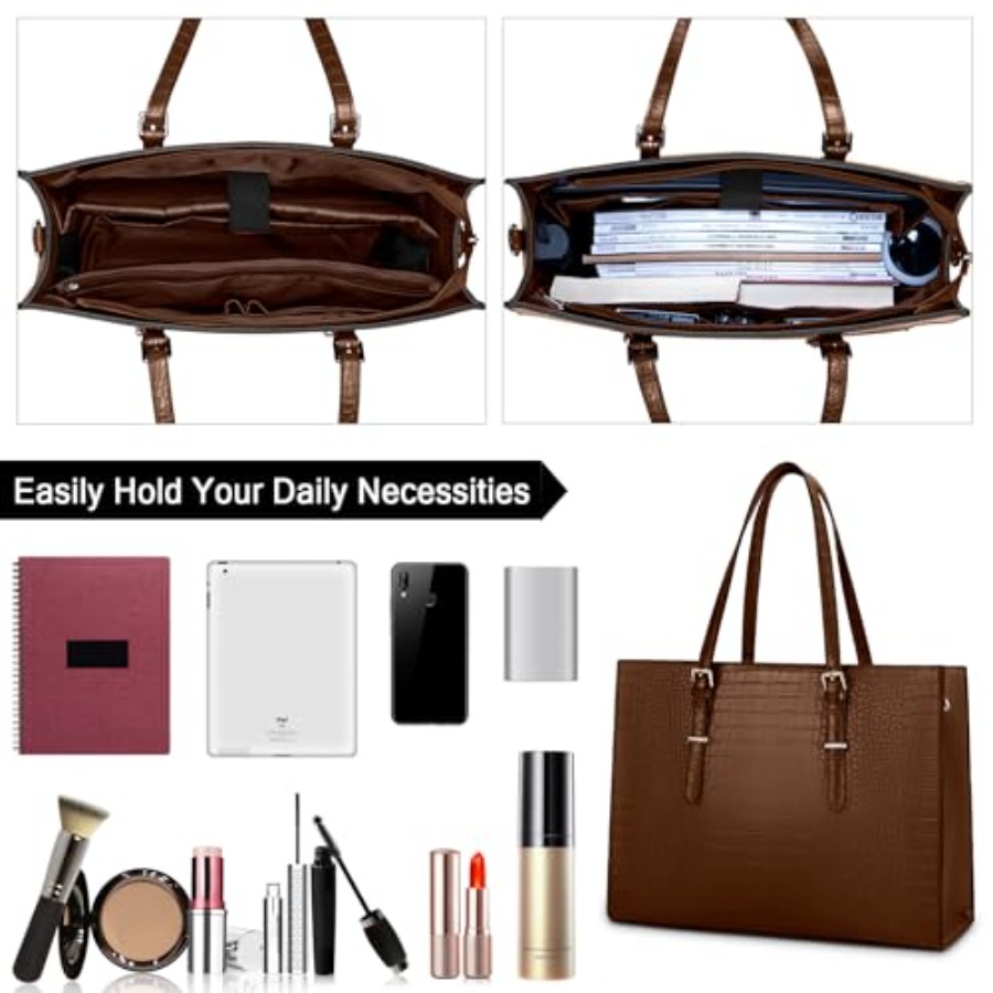 Laptop Bag for Women 15.6 Inch - Women'S Work Bags Tote ulasan dan harga