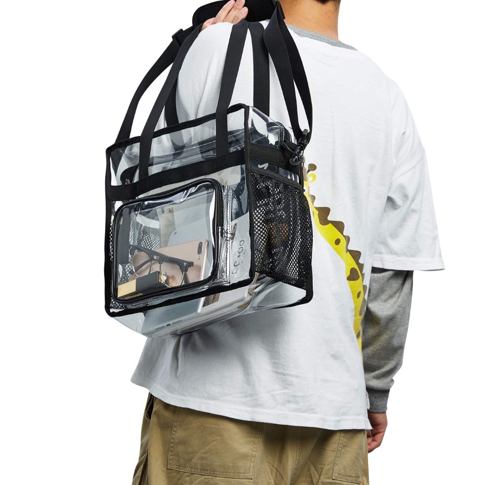 Clear Tote Bag Heavy Duty Plas - Women'S Work Bags Tote ulasan dan harga