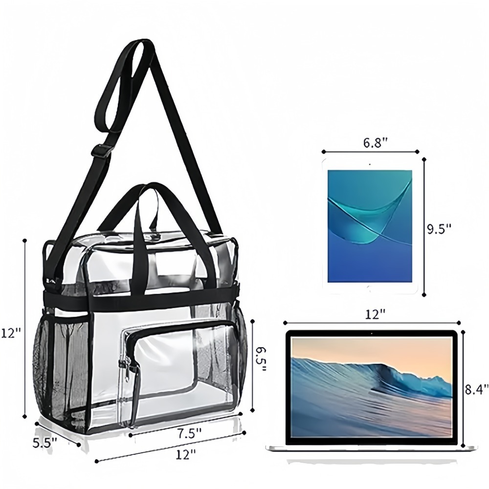 Clear Tote Bag Heavy Duty Plas - Women'S Work Bags Tote ulasan dan harga