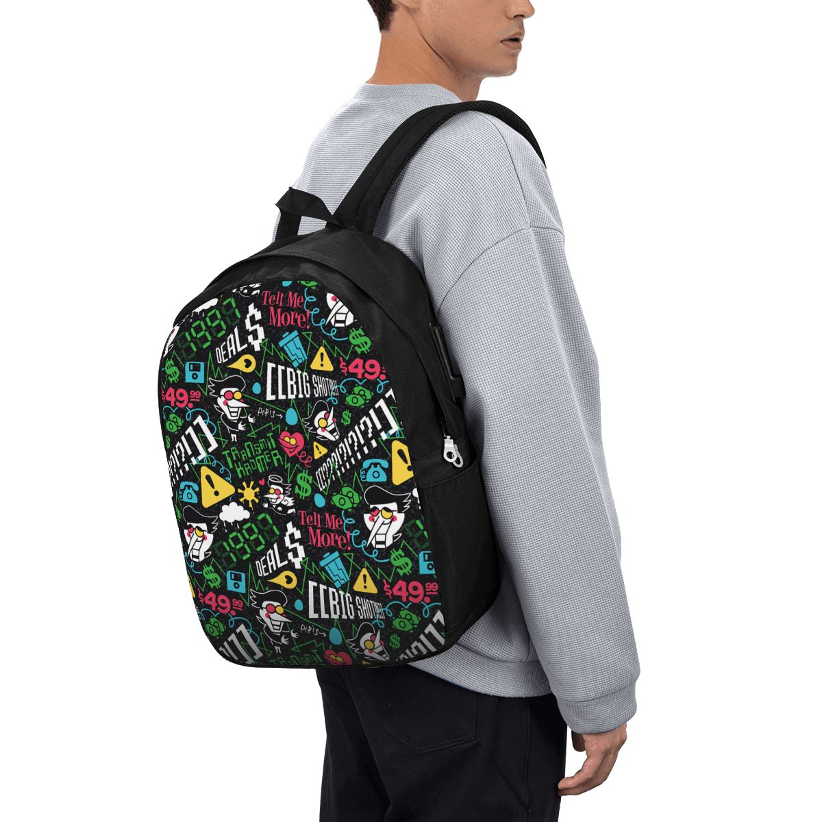Deltarune SPAMTON G Backpack T - Women Bags For Laptop ulasan dan harga
