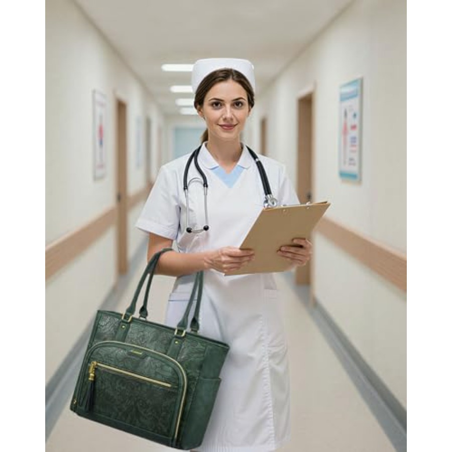 Laptop Tote Bag for Women With - Women'S Work Bags Tote ulasan dan harga