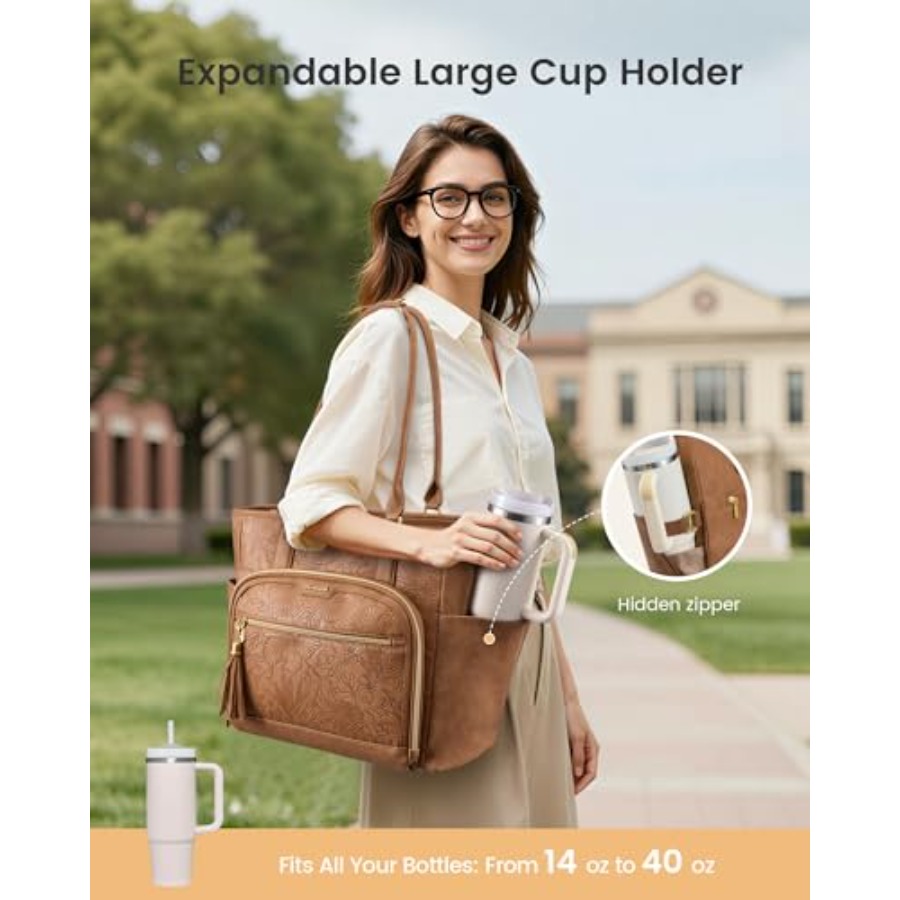 Laptop Tote Bag for Women With - Women'S Work Bags Tote ulasan dan harga