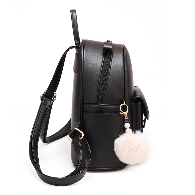 Stylish solid color texture wo - Mini Backpack Women ulasan dan harga