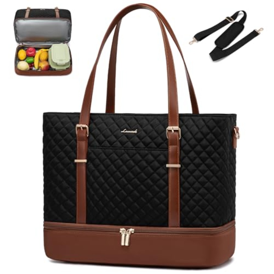 Lunch Tote Bag for Women, Lapt - Women'S Work Bags Tote ulasan dan harga