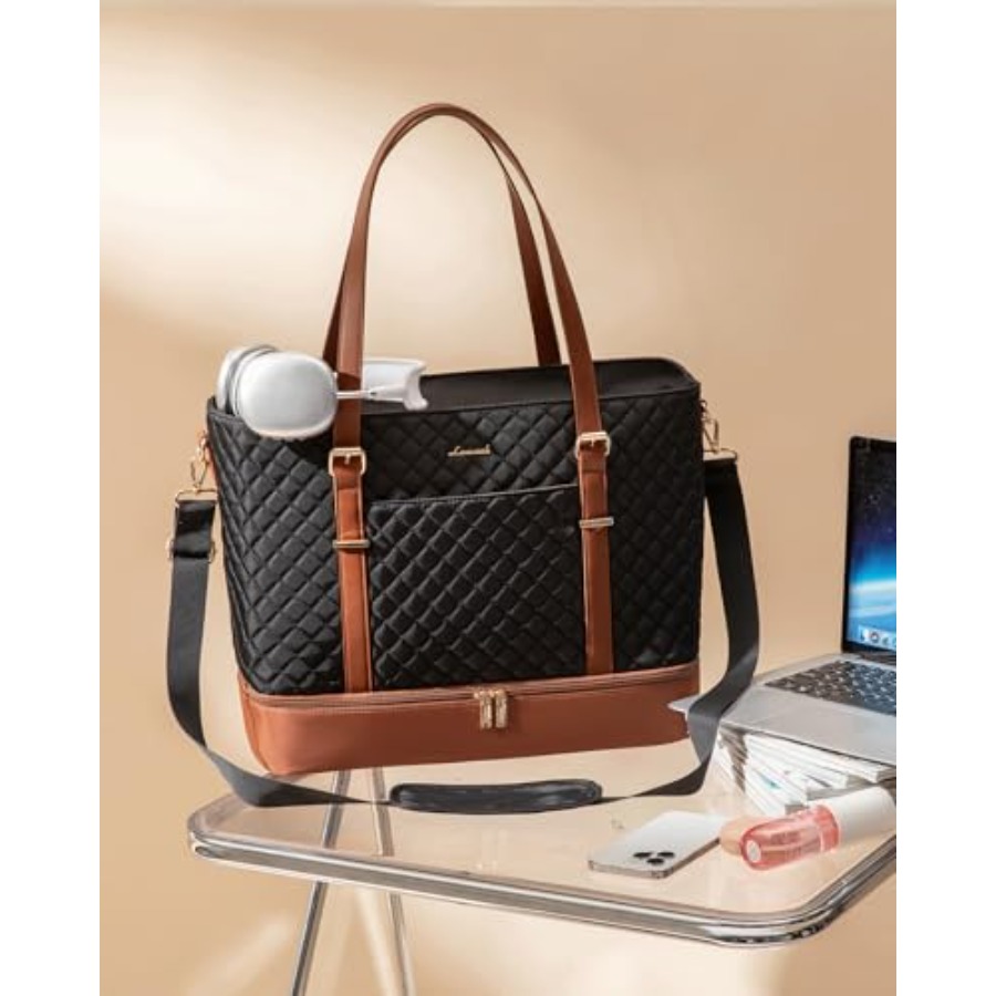Lunch Tote Bag for Women, Lapt - Women'S Work Bags Tote ulasan dan harga