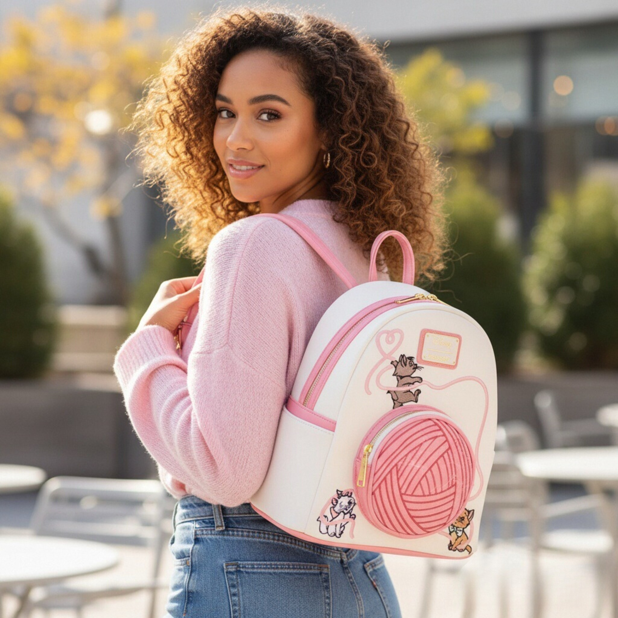 The Aristocats Marie Floral Al - Mini Backpack Women ulasan dan harga