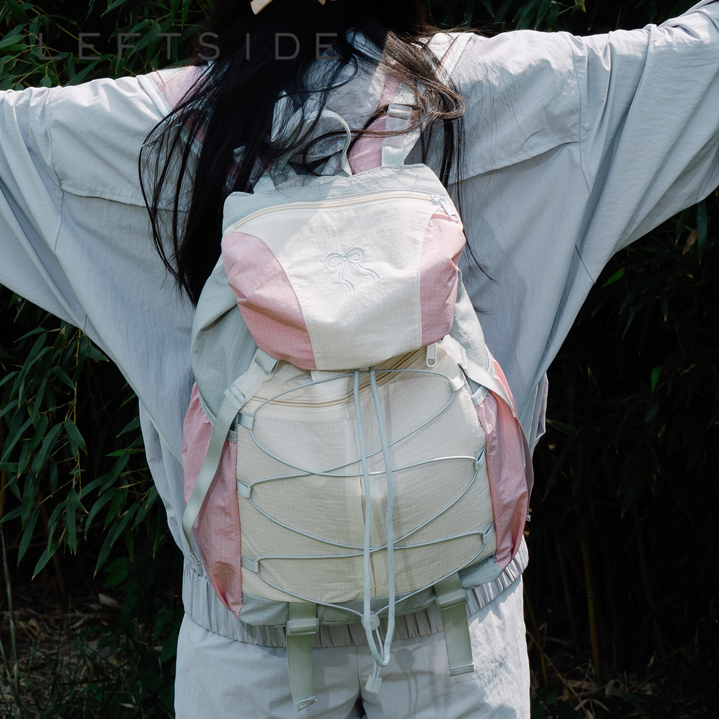 LEFTSIDE Women Soft Nylon Wate - Women Bags Trend 2025 ulasan dan harga