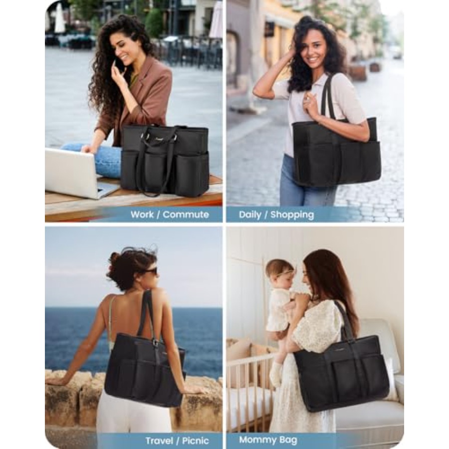 Laptop Tote Bag for Women Work - Women'S Work Bags Tote ulasan dan harga