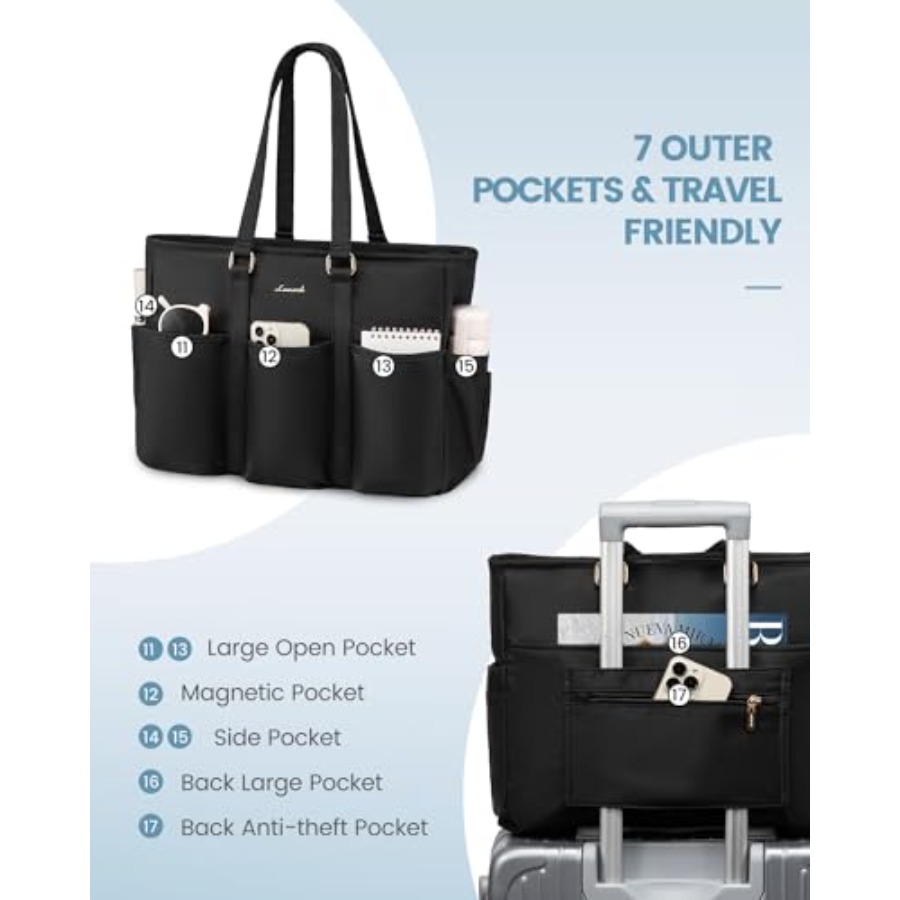 Laptop Tote Bag for Women Work - Women'S Work Bags Tote ulasan dan harga