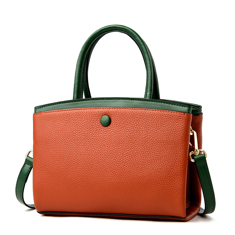 Portable Tote Bag genuine leat - Top Handle Structured ulasan dan harga