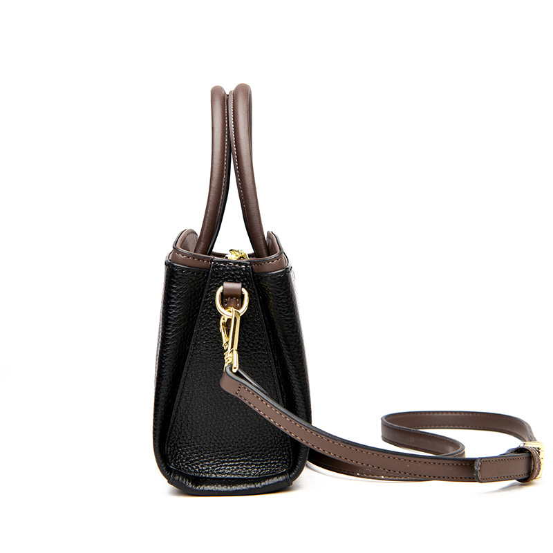 Portable Tote Bag genuine leat - Top Handle Structured ulasan dan harga