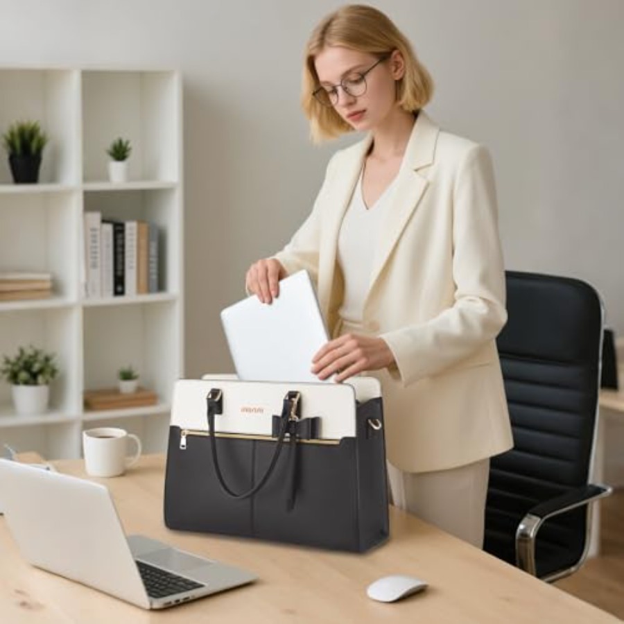 Laptop Tote Bag for Women, 15. - Women Bags For Laptop ulasan dan harga