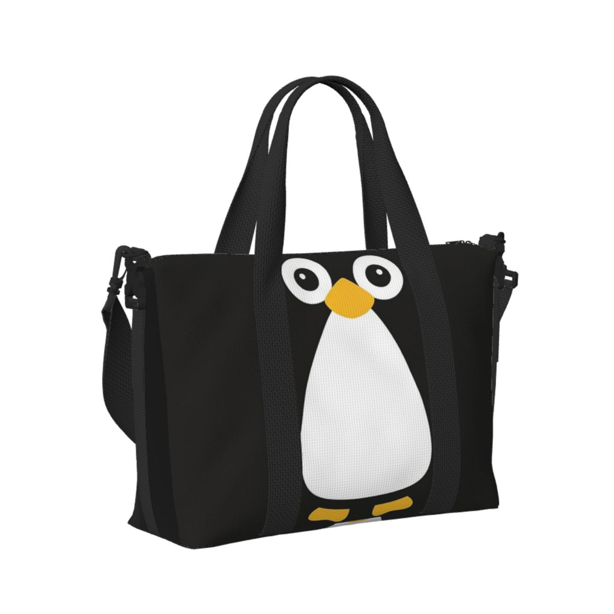 Cute Vector Penguin Beach Trav - Women Bags Vector ulasan dan harga