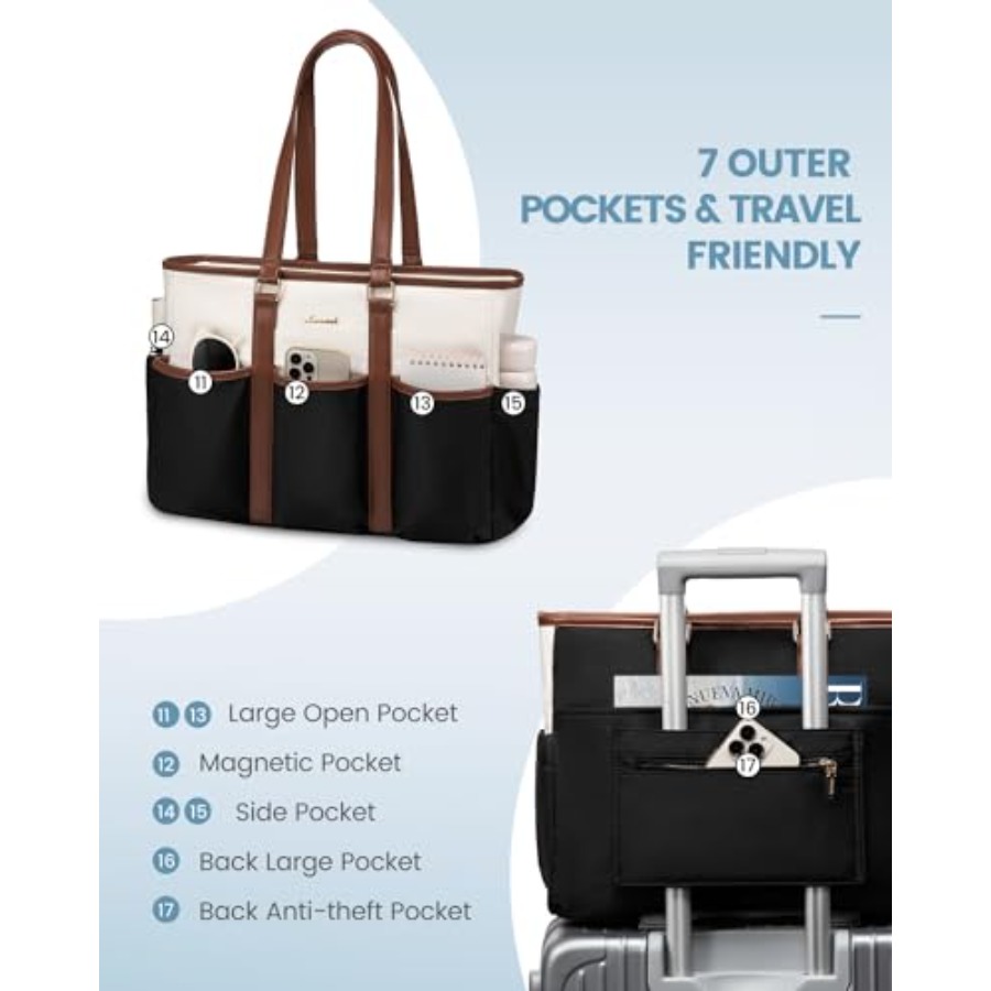 Teacher Tote Bag for Women Wor - Women'S Work Bags Tote ulasan dan harga