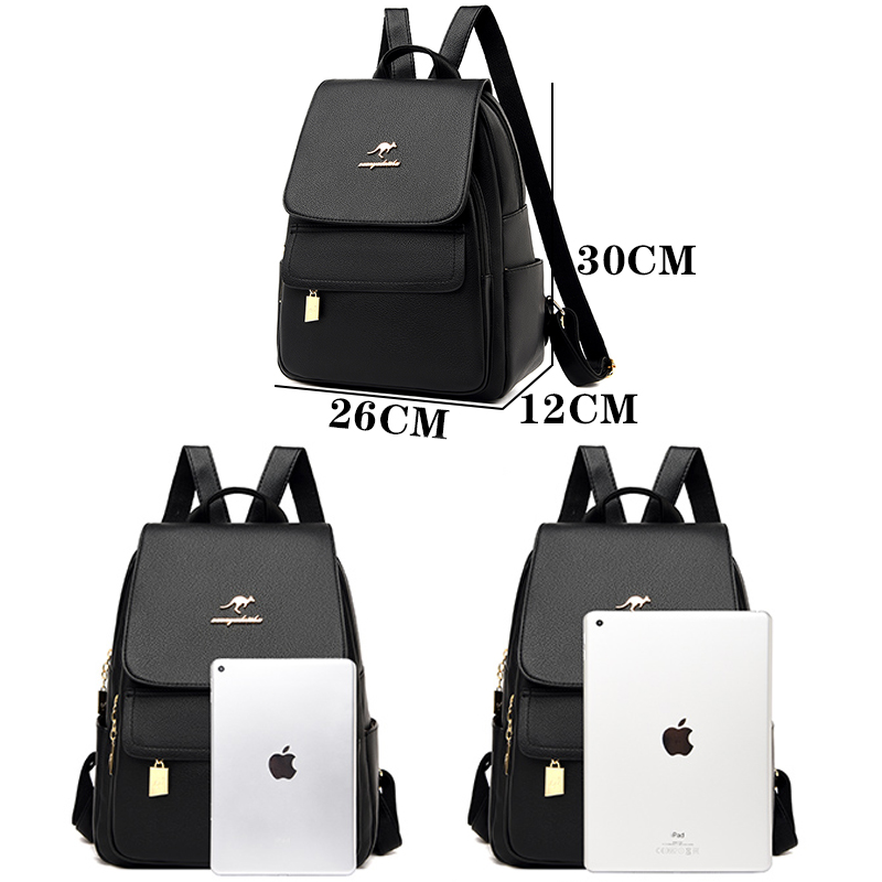 High Quality Leather Backpack  - Mini Backpack Women ulasan dan harga
