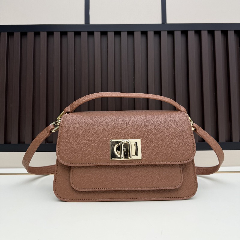 2026 Genuine Leather Mini Bag  - Top Handle Structured ulasan dan harga