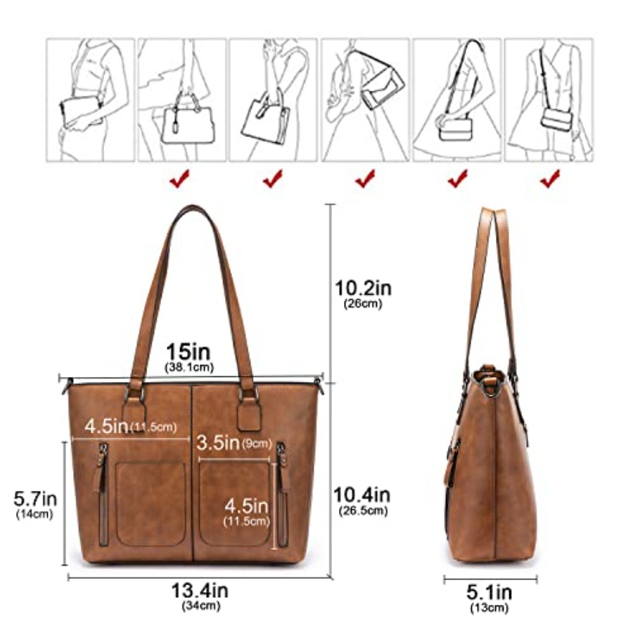 LOVEVOOK Purses Tote Bag for W - Women'S Work Bags Tote ulasan dan harga