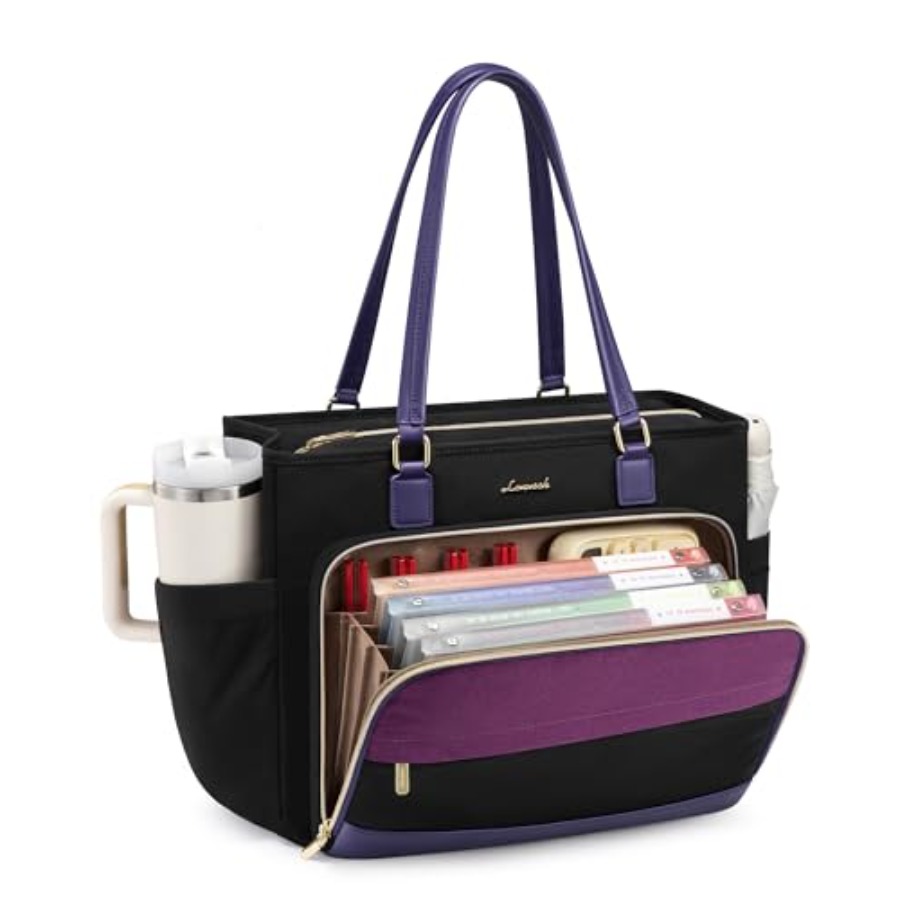 LOVEVOOK Teacher Tote Bag, Lap - Women Bags For Laptop ulasan dan harga