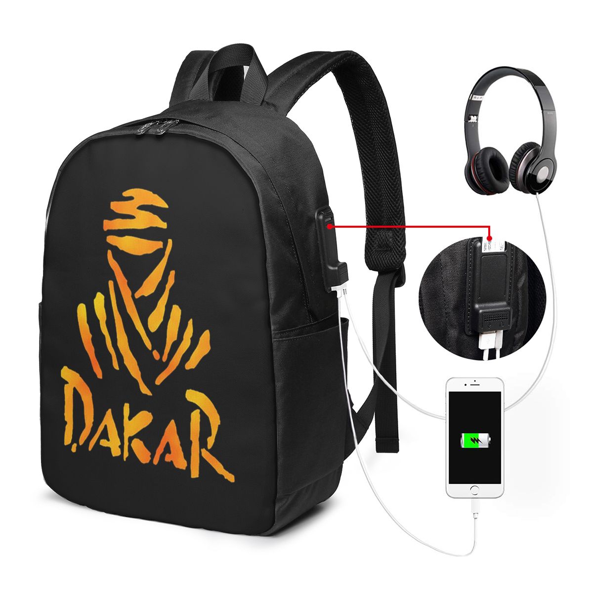 Dakar Rally Motorcycle Backpac - Women Bags For Laptop ulasan dan harga