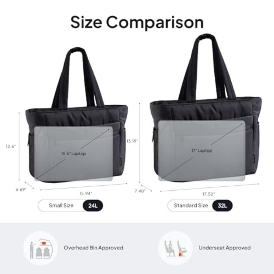 TOPEAST Tote Bag for Women Puf - Women Bags For Laptop ulasan dan harga