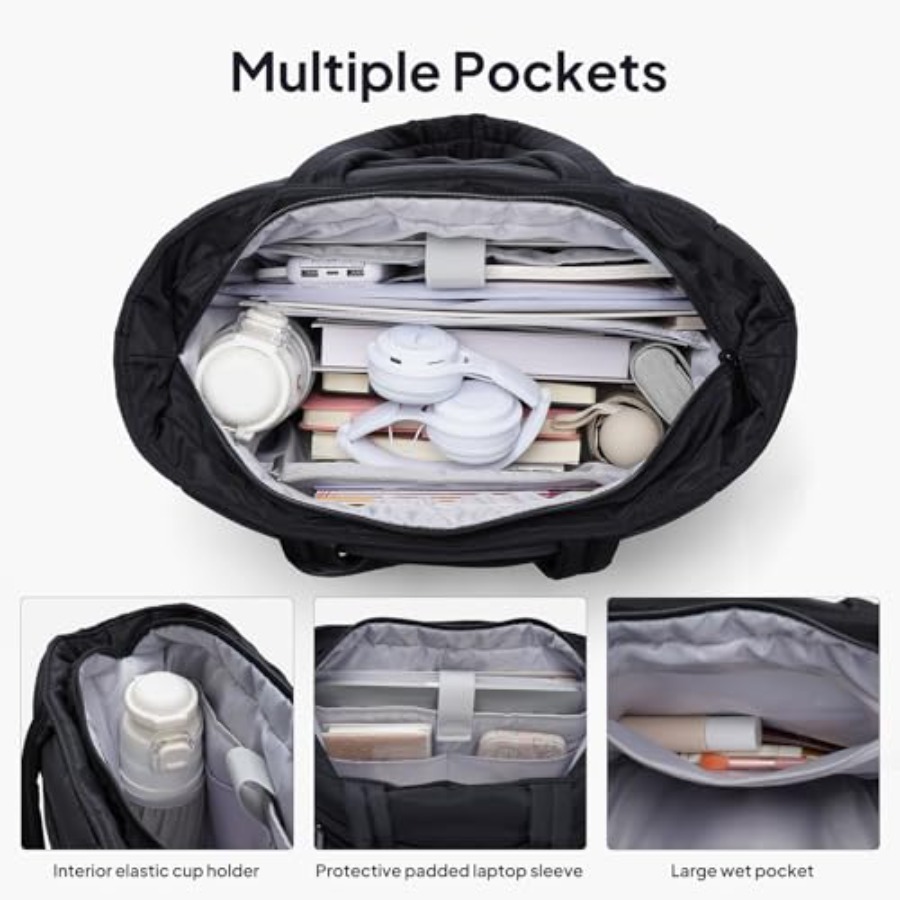 TOPEAST Tote Bag for Women Puf - Women Bags For Laptop ulasan dan harga