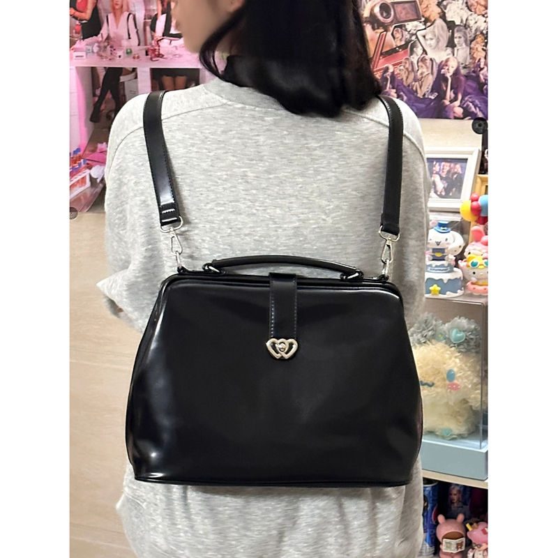 Vintage Black Y2k Mochila Wome - Women'S Vegan Bags ulasan dan harga