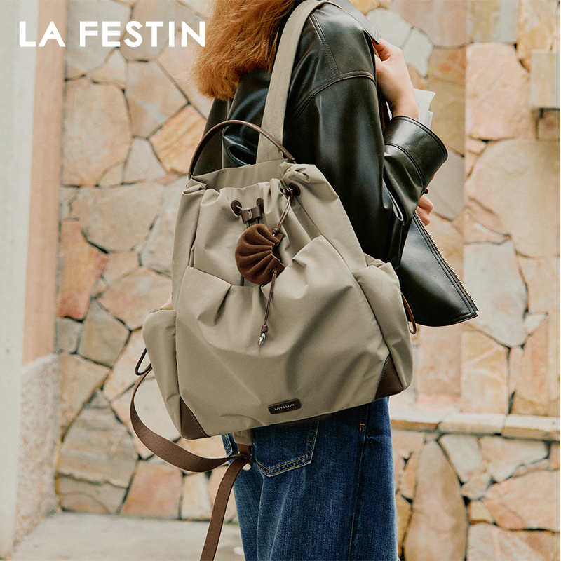 LA FESTIN Original Brand Backp - Women Bags Trend 2025 ulasan dan harga