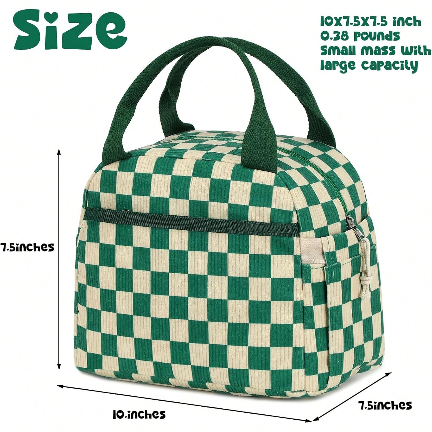 Cute Corduroy Lunch Tote Bags  - Women'S Work Bags Tote ulasan dan harga