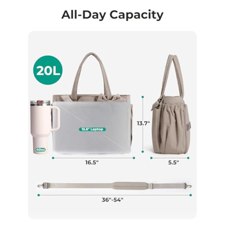 Crush Bow Tote Bag for Women,  - Women'S Work Bags Tote ulasan dan harga