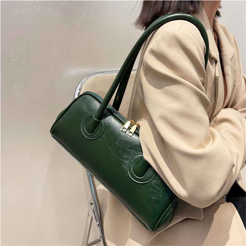 Classic Leather Handbag, Retro - Women'S Vegan Bags ulasan dan harga