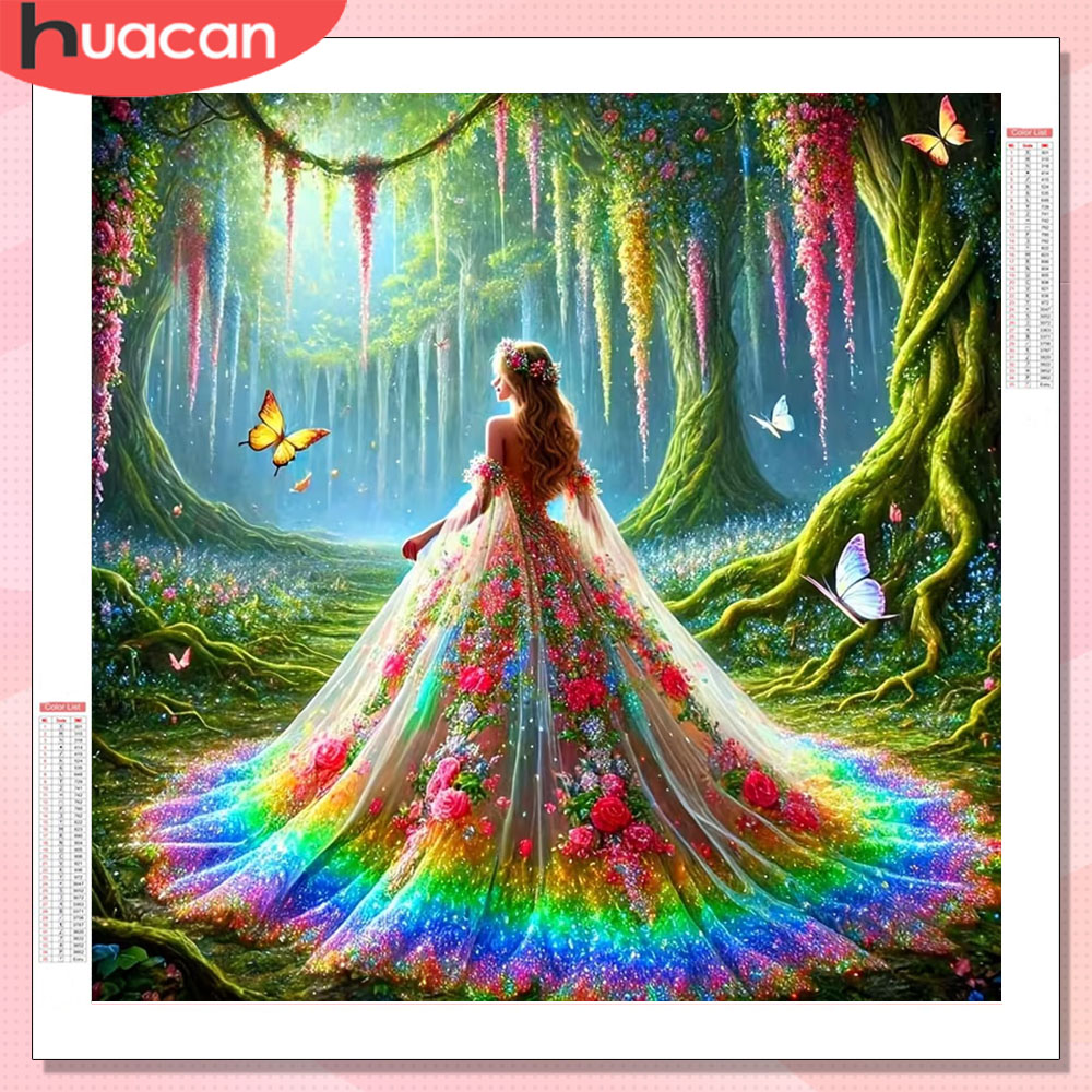 HUACAN Diamond Mosaic Woman Po - Women'S Bags New Collection ulasan dan harga