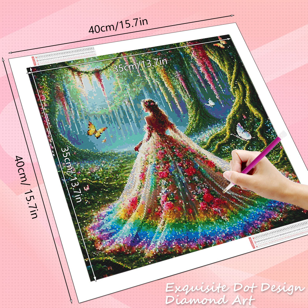 HUACAN Diamond Mosaic Woman Po - Women'S Bags New Collection ulasan dan harga
