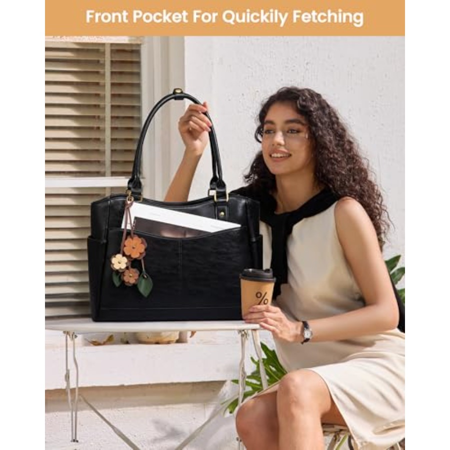 LOVEVOOK Laptop Bag for Women, - Women'S Work Bags Tote ulasan dan harga