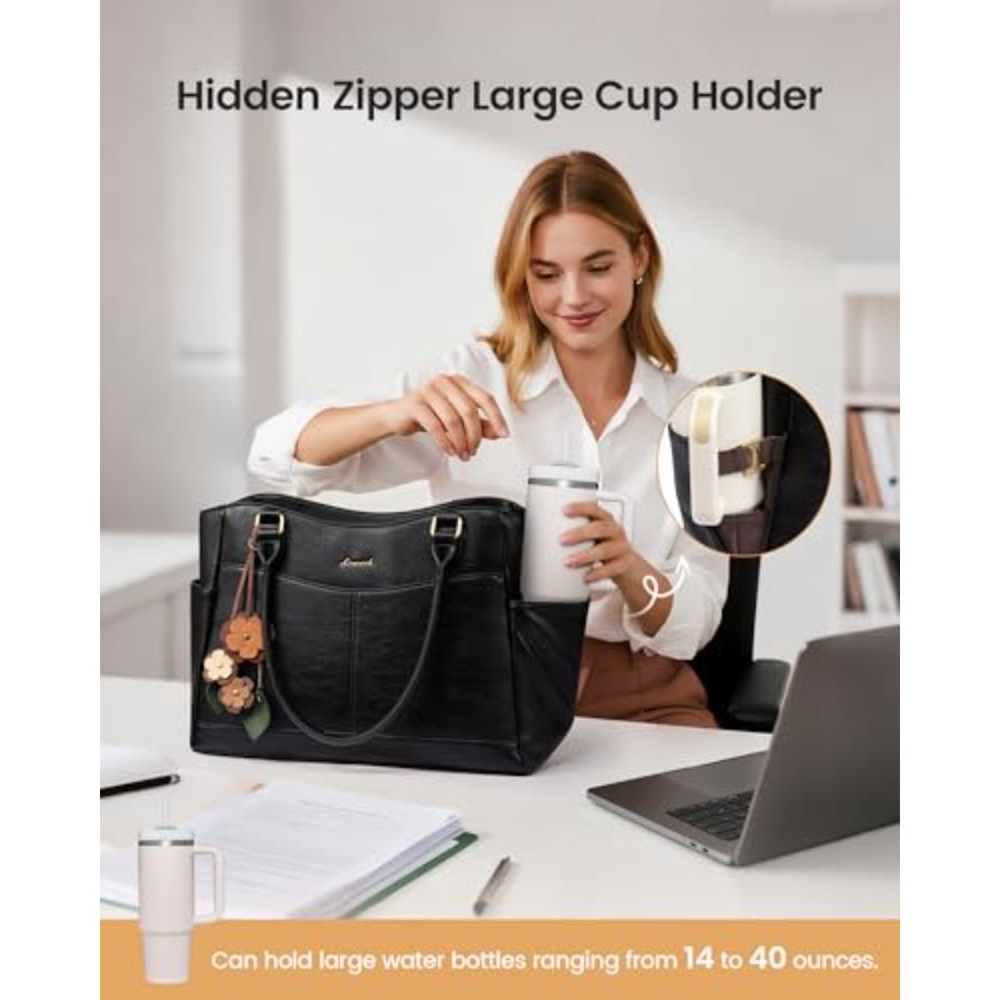LOVEVOOK Laptop Bag for Women, - Women'S Work Bags Tote ulasan dan harga
