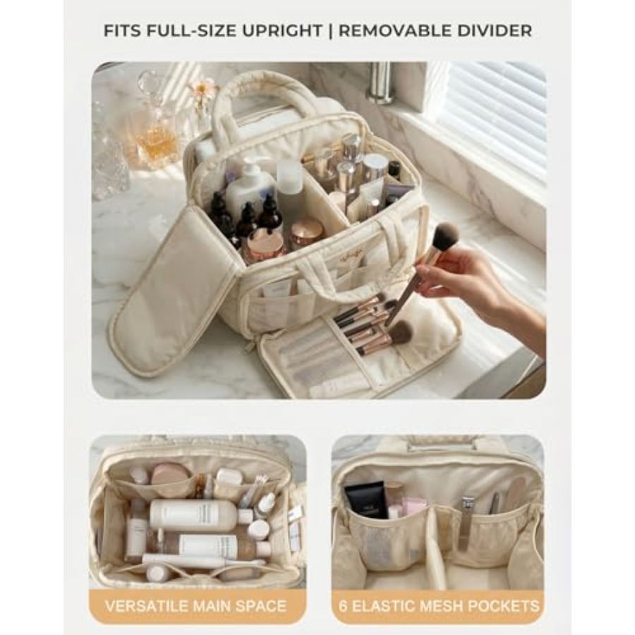 Large Quilted Toiletry Bag for - Women'S Bags ulasan dan harga