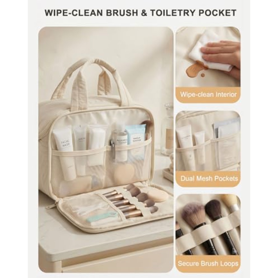 Large Quilted Toiletry Bag for - Women'S Bags ulasan dan harga