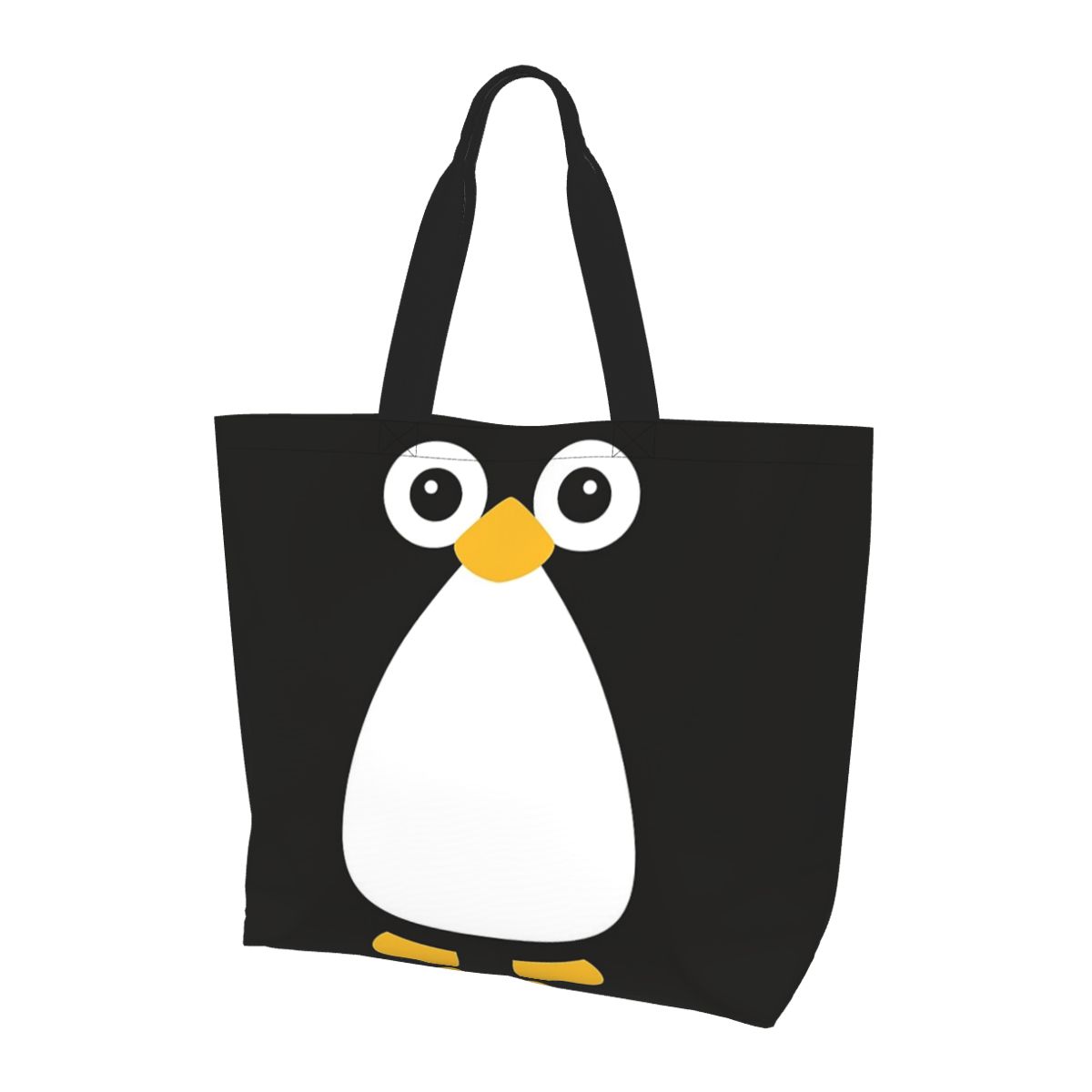 Cute Vector Penguin Shopping T - Women Bags Vector ulasan dan harga