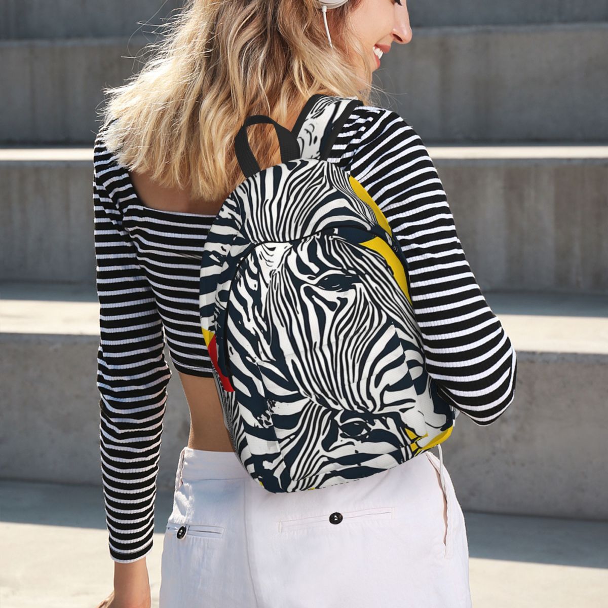 Zebra Logo, Geometric, Vector, - Women Bags Vector ulasan dan harga