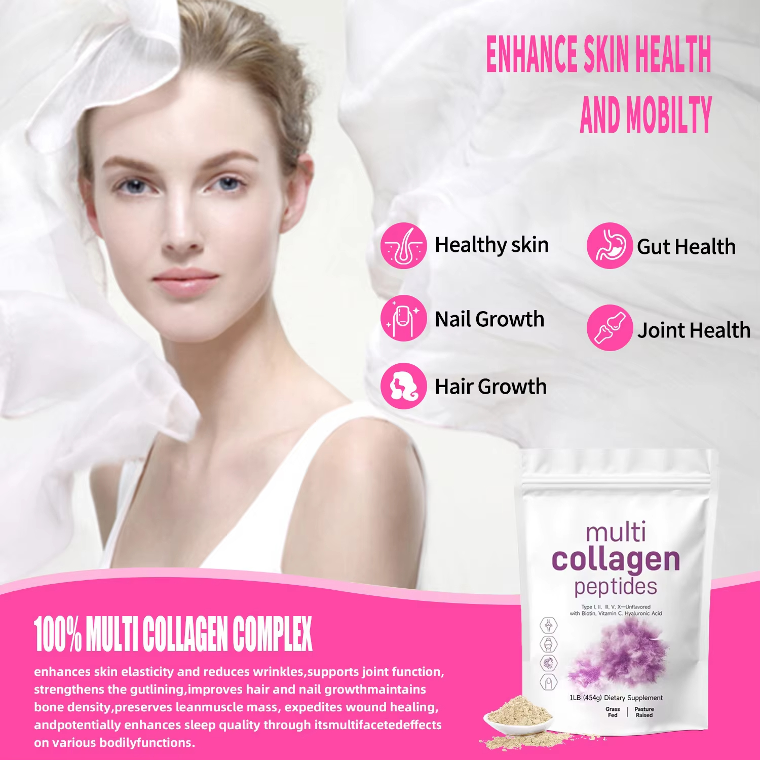 454G Multi Collagen Peptides P - Women Bags Louis Vuitton ulasan dan harga