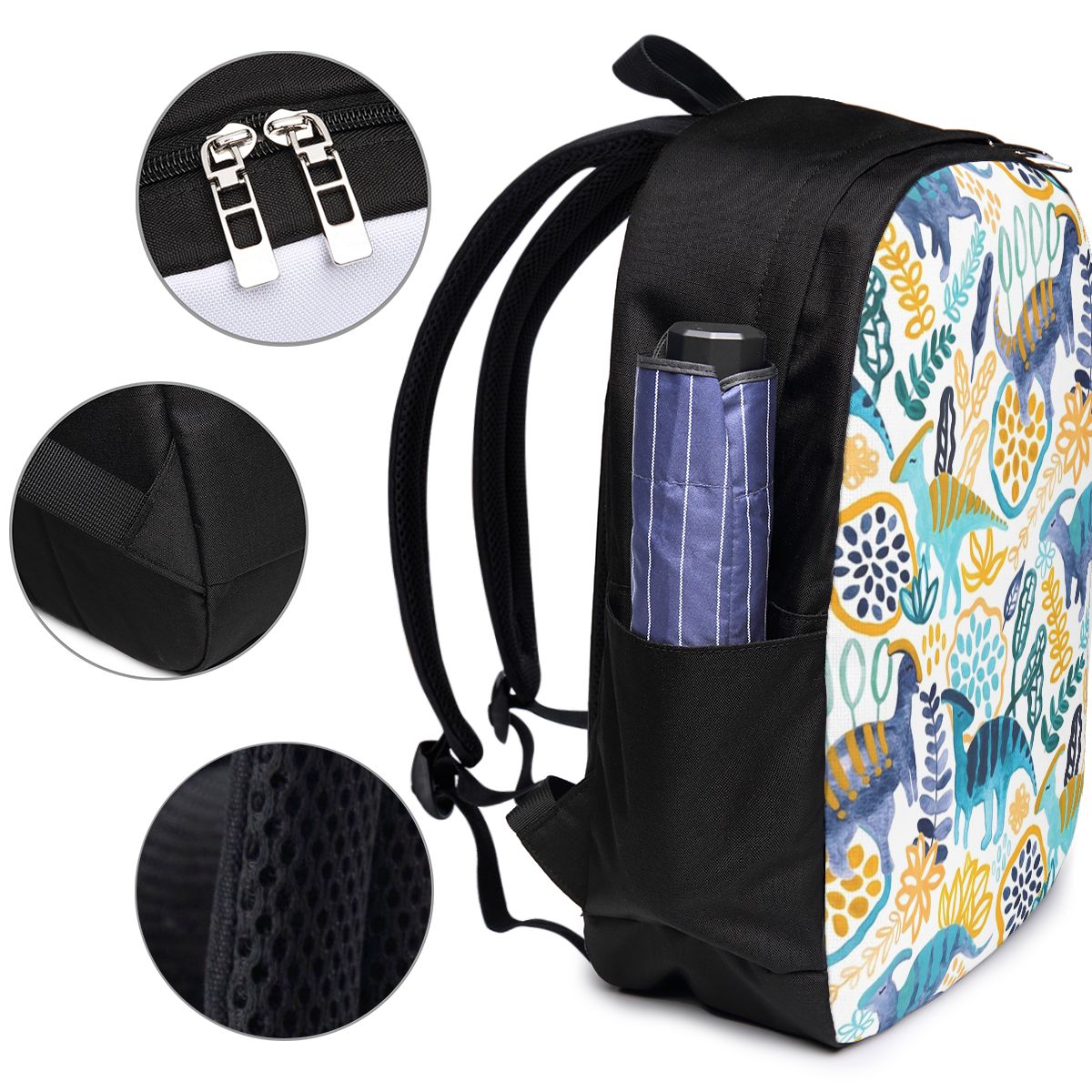 Gouache Parasaurolophuses Back - Women Bags For Laptop ulasan dan harga